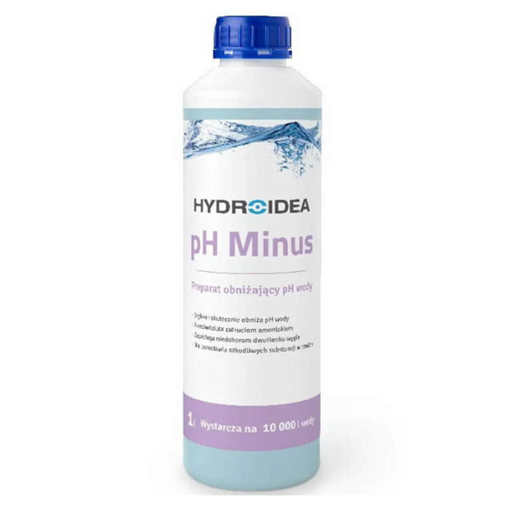 Hydroidea pH Minus 1000ml / 1L Obniża pH wody oczko